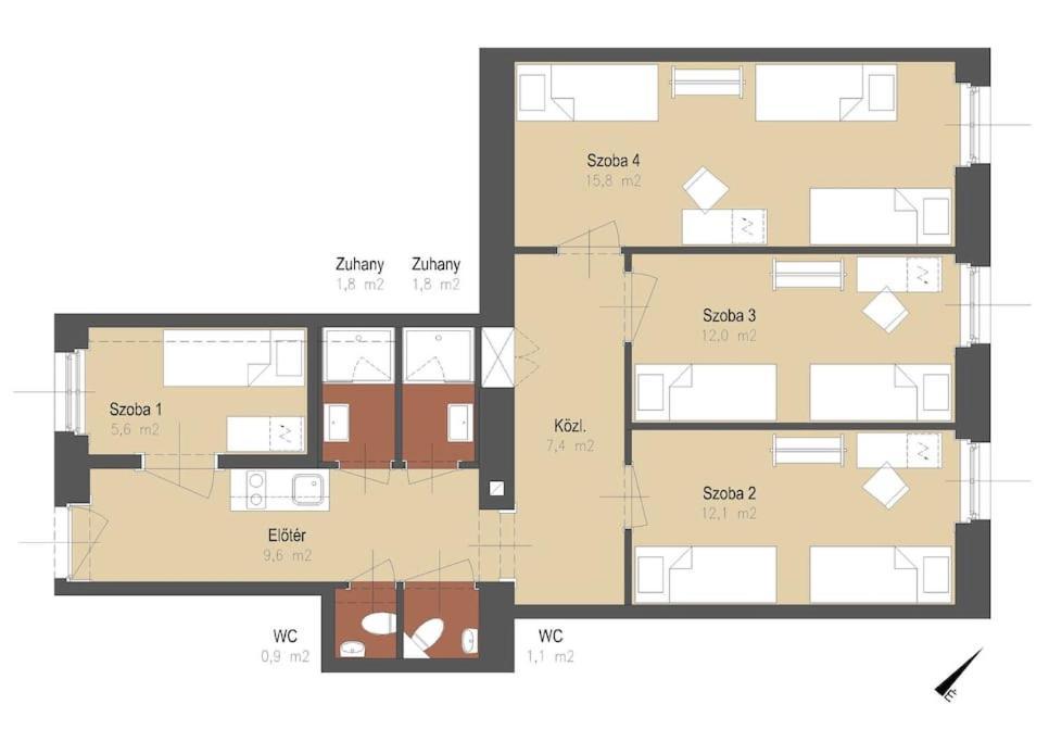 Апартаменти Lovely Flat In The Heart Of *
